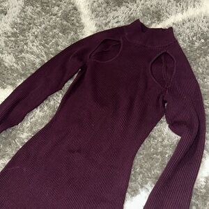 FASHION NOVA bodycon cut-out dress